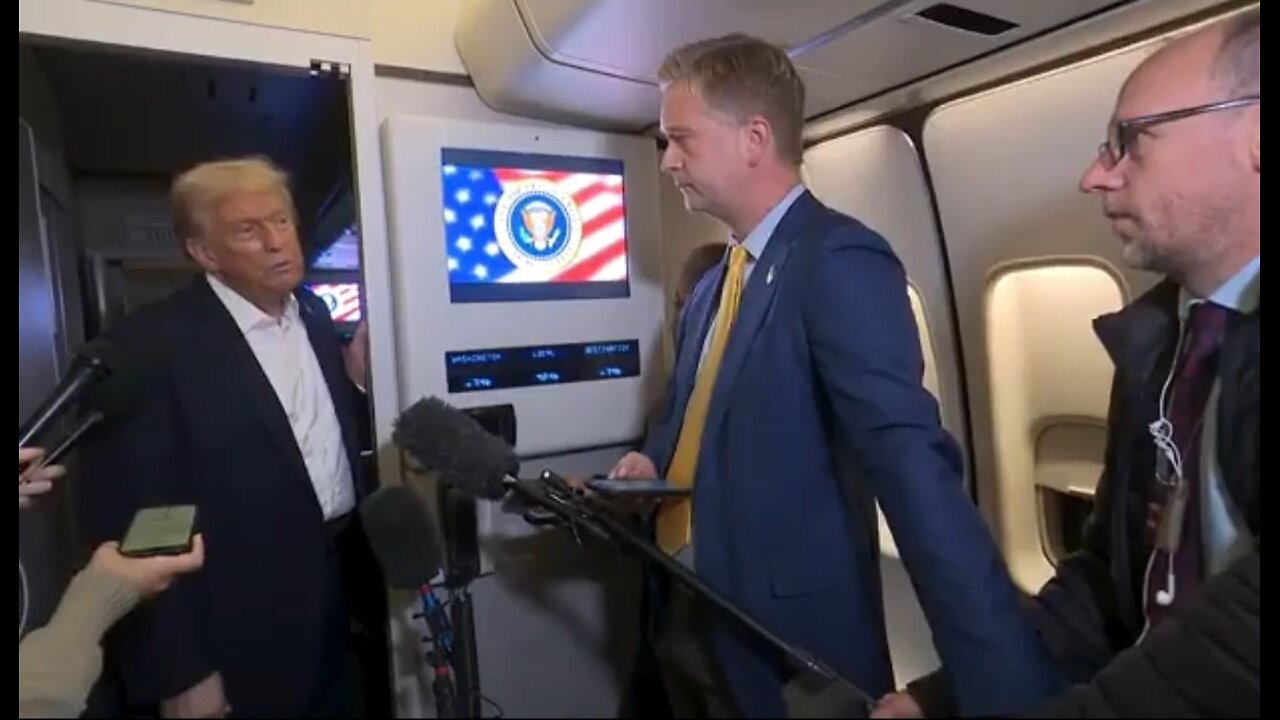 Trump HITS BACK At Reporter Suggesting Its Premature To Declare Peace In Mideast