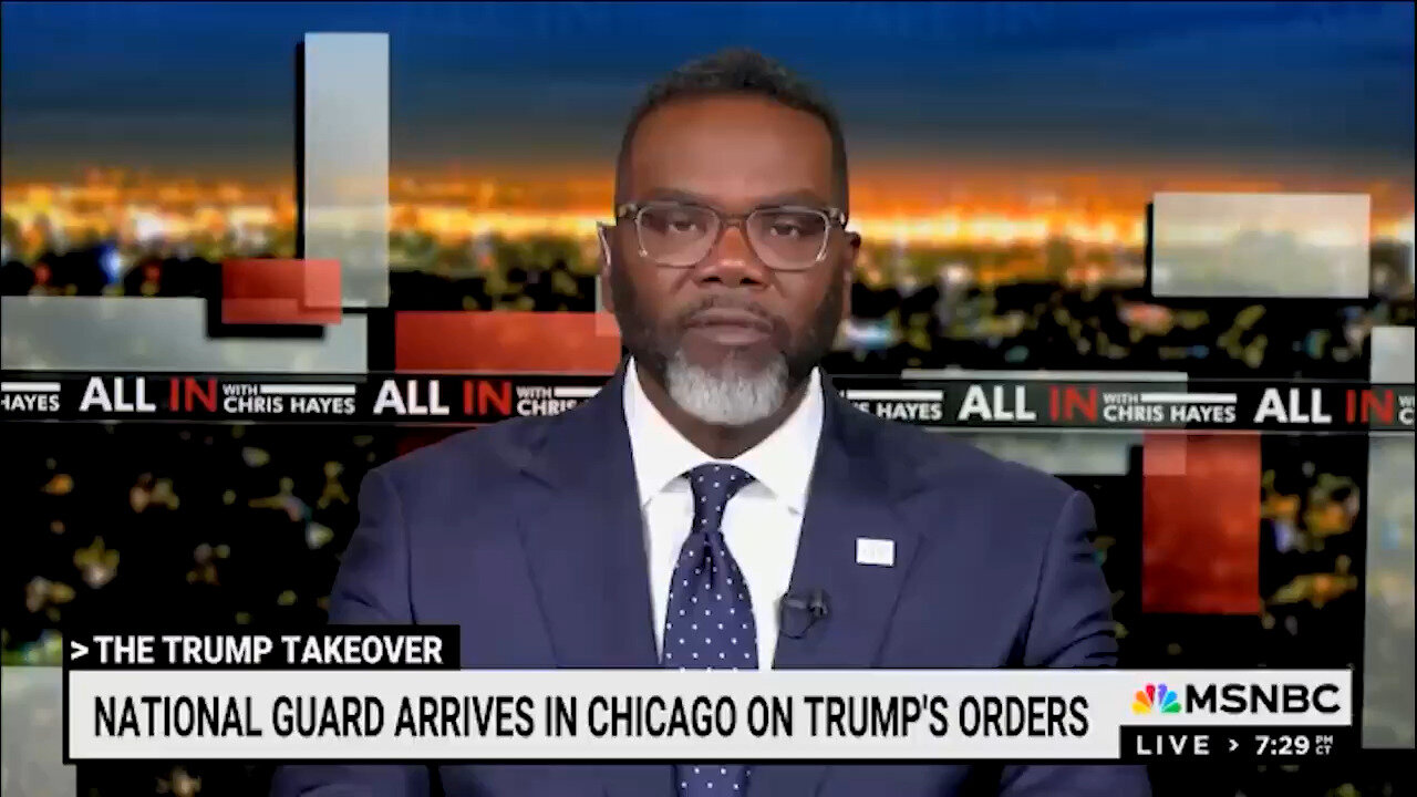Democrat Delusion: Chicago Mayor Brandon Johnson Says Hes Defending Humanity From Trump