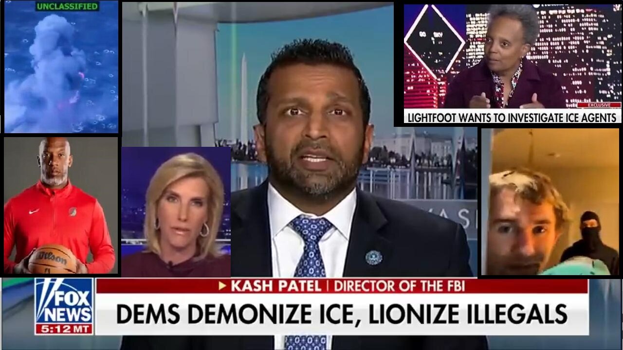 WERE COMING FOR YOU: FBI Patel warns basketball arrests just beginning & MORE