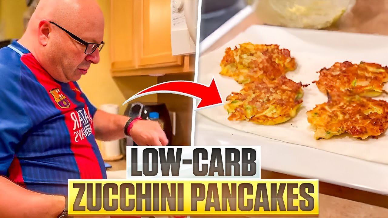 Low-Carb Zucchini Pancakes That Taste Amazing! ๐ฅ