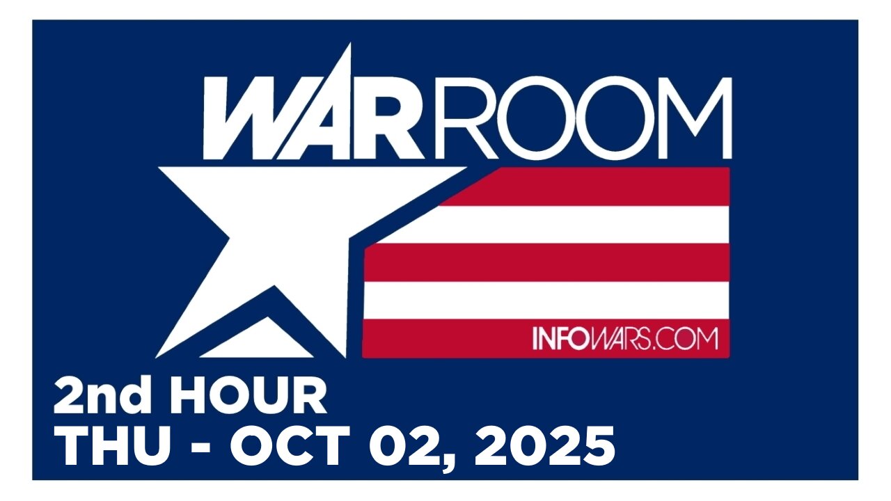 WAR ROOM [2 of 3] Thursday 10/2/25 • KARLYN BORYSENKO ANTI-COMMUNISM CULT LEADER, News & Analysis
