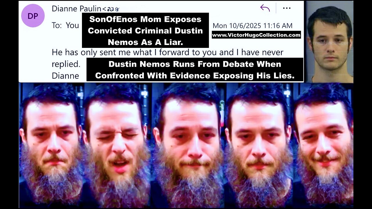 SonOfEnos Mom Exposes Dustin Nemos As Liar Convicted Criminal Leading Satanic Christian Cult Church