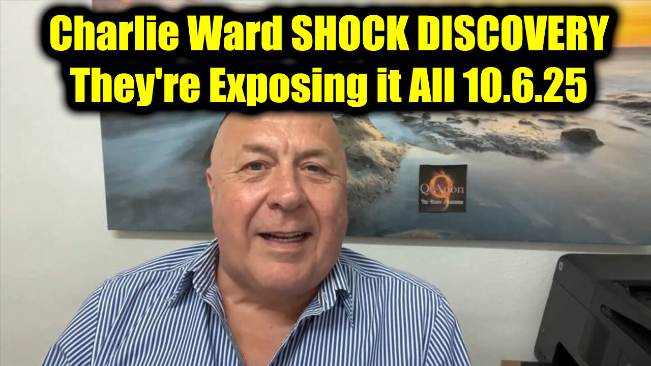 Charlie Ward SHOCK DISCOVERY 9.30.25 - Theyre Exposing it All!