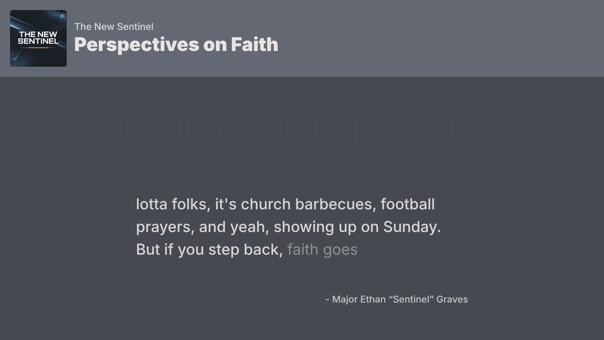 Faith
