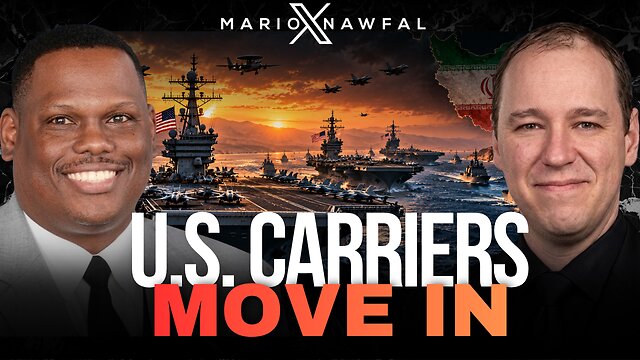 THREE U.S. CARRIERS PREPARE FOR TWO-FRONT WAR AS IRAN STRIKES LOOM