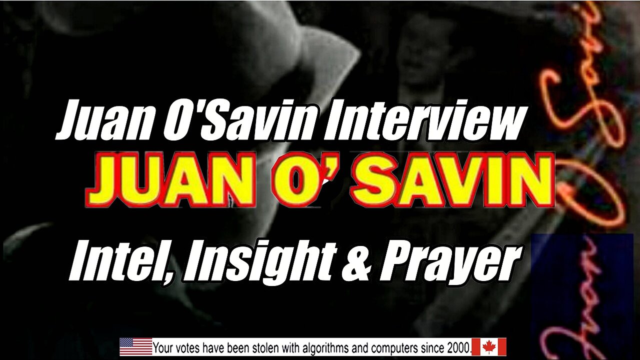 CUT SHORT: Juan OSavin Interview. Intel, Insight and Prayer. B2T Show, Oct 31, 2025