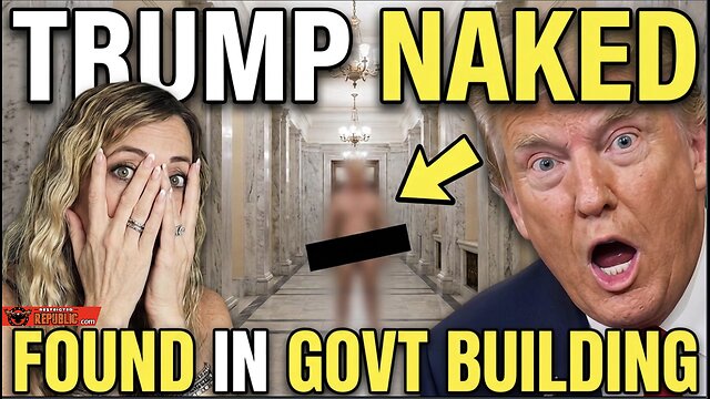 OMG! Trump Found Naked Inside Government Building! Then Satanists Open Prayer in Washington! 