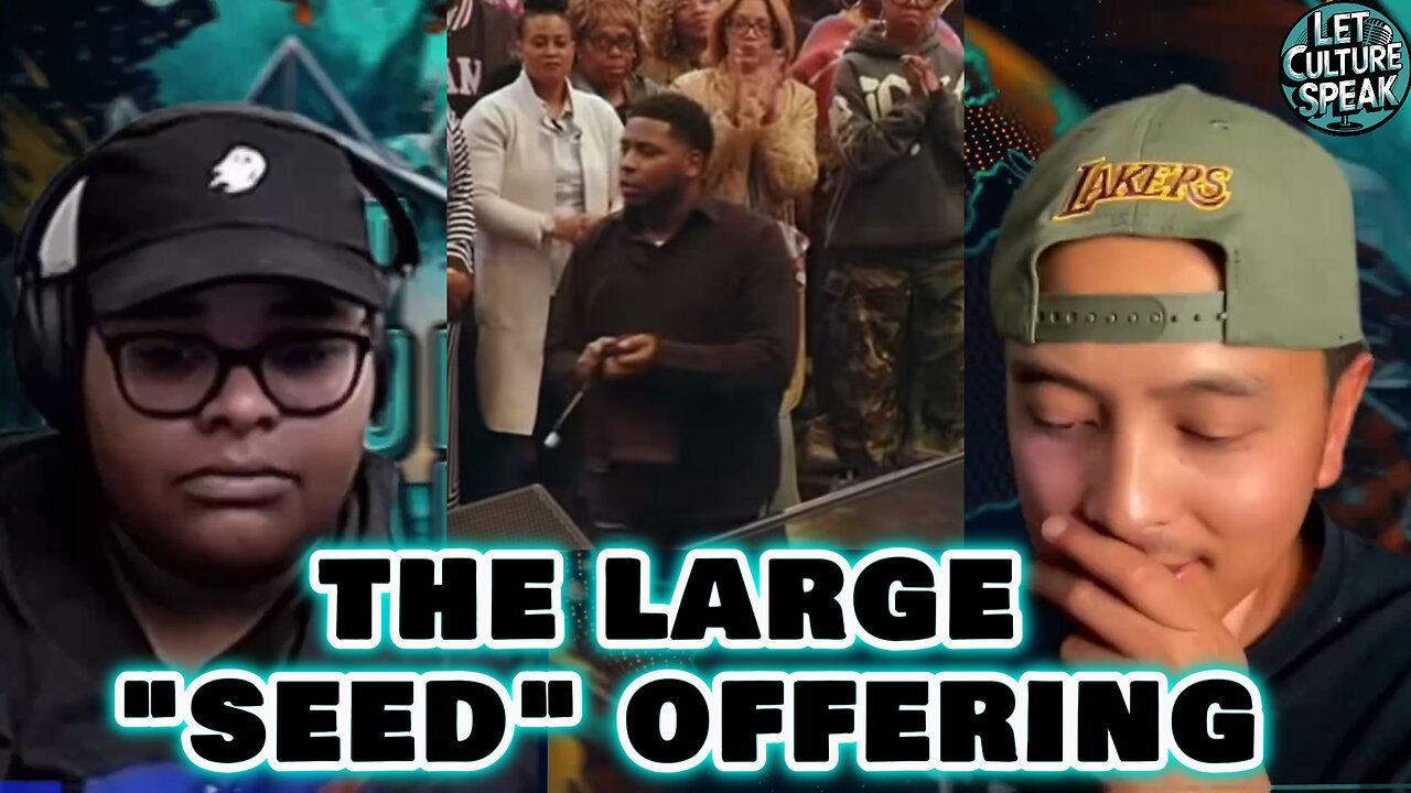 Prophet Marcus Thomas video shows a seed offering | LetCultureSpeak