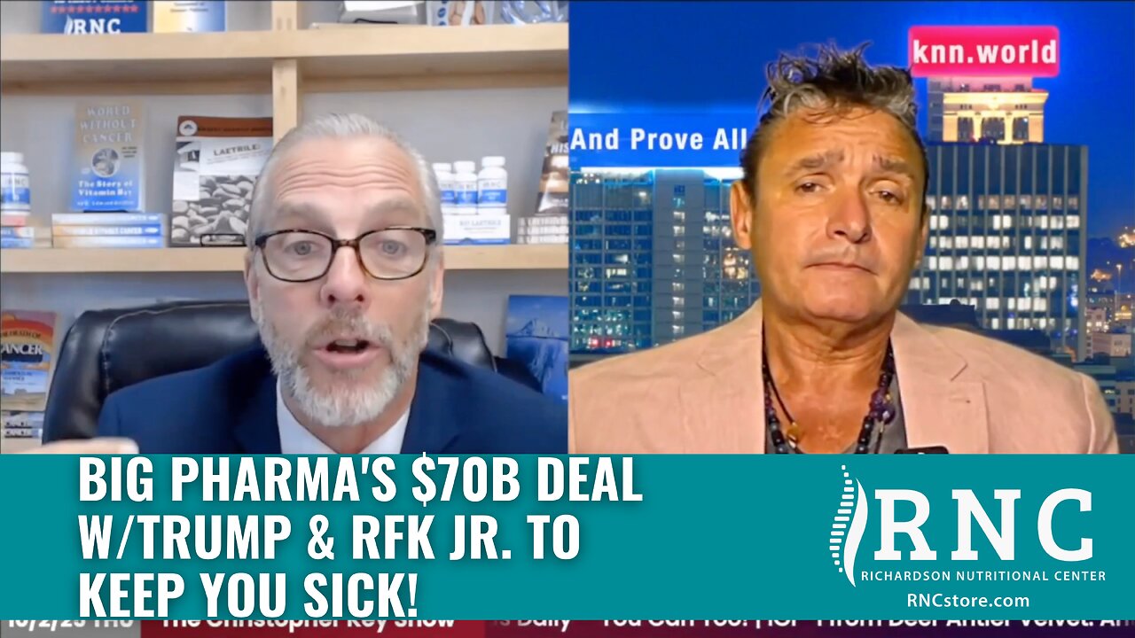 Big Pharmas $70B Deal w/Trump & RFK Jr. to Keep You Sick! (Christopher Key Show w/John Richardson)