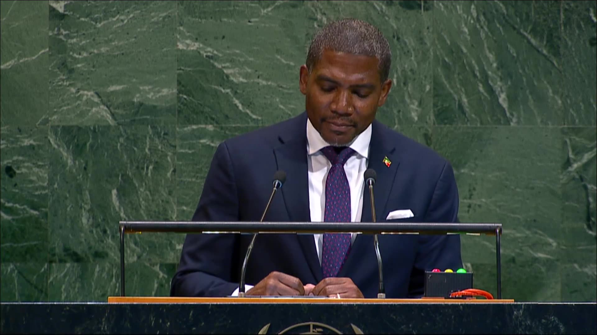 Saint Kitts and Nevis PM Terrance Drew’s Bold UN Speech: Climate, Haiti & Palestine| Amaravati Today