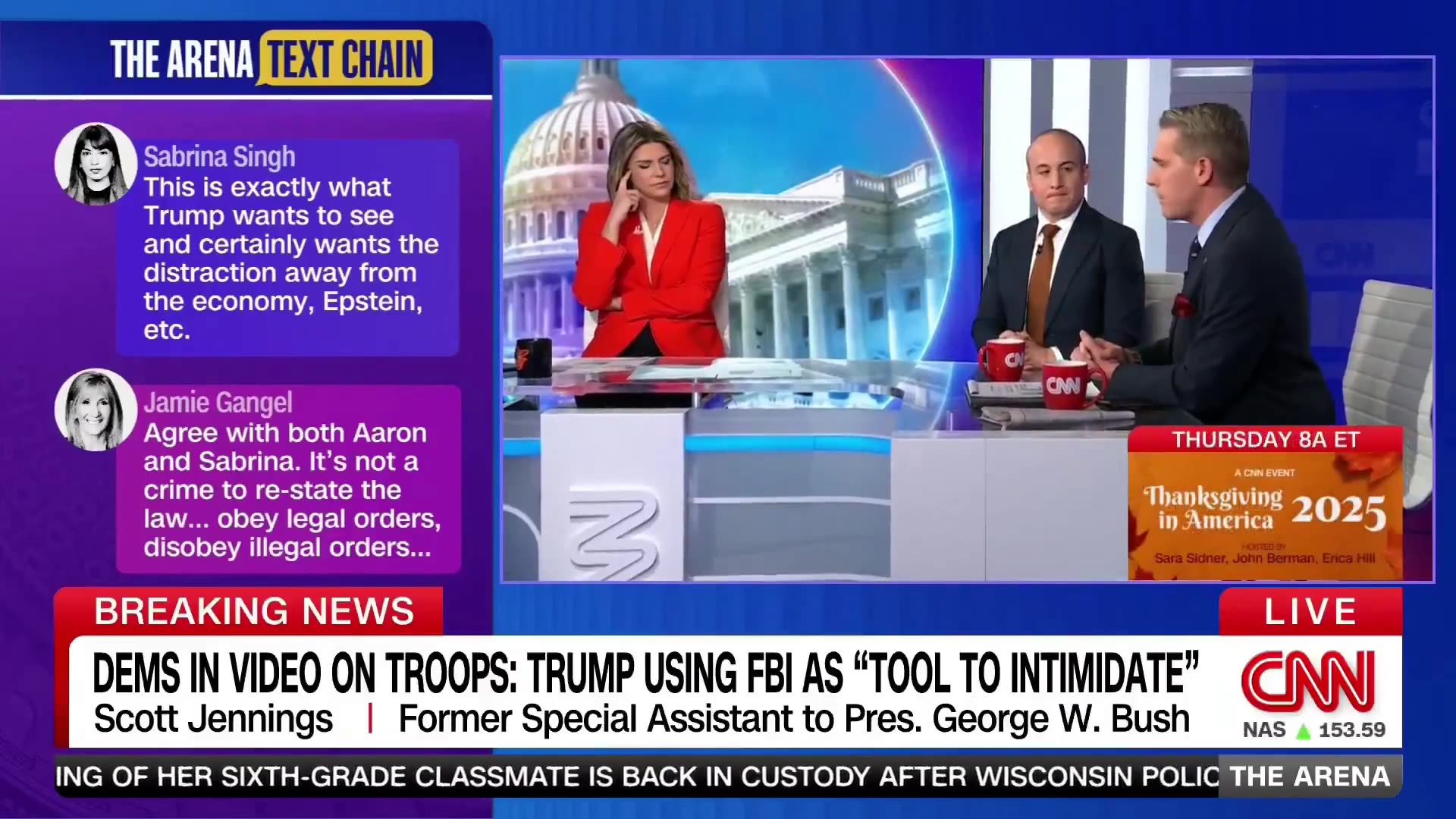 Scott Jennings Delivers Perfect Retort When Asked Dems Who Told Military to Ignore Trump