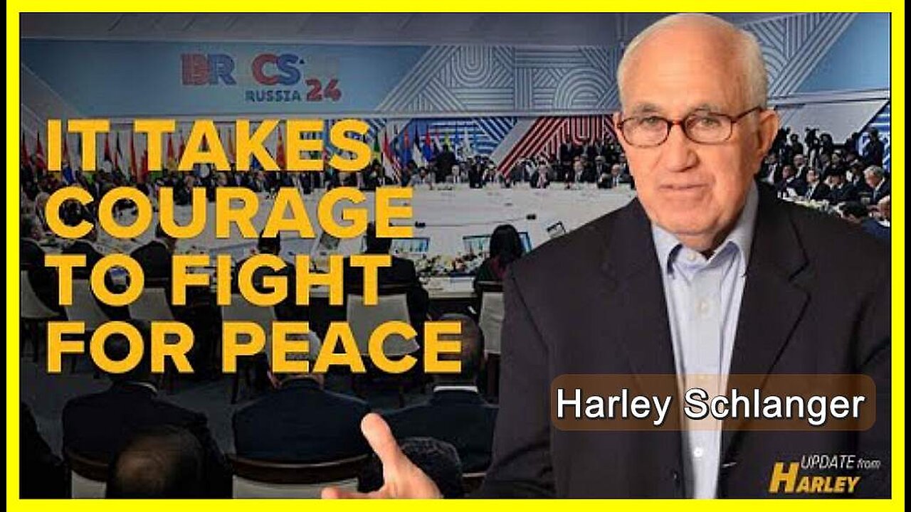 It Takes Courage to Fight for Peace β’ Harley Schlanger (Schiller Institute) β’π11mins