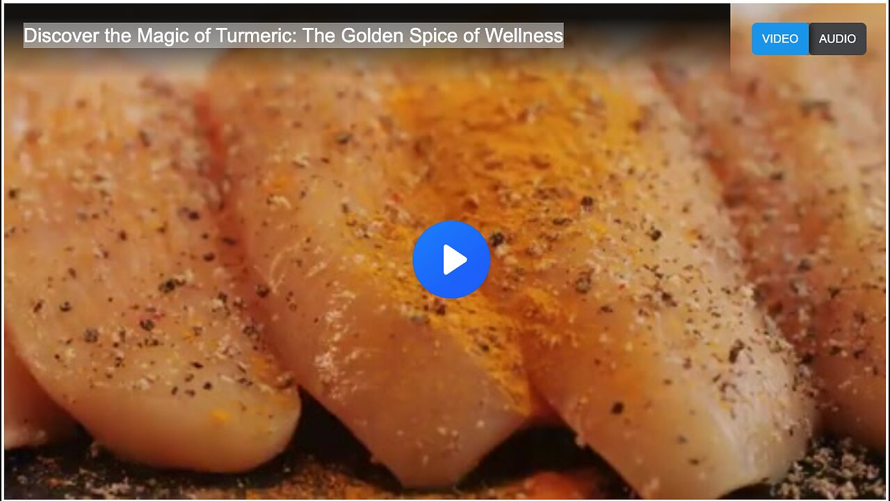 Discover the Magic of Turmeric: The Golden Spice of Wellness