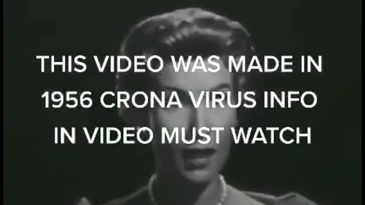1956 Public Health Announcement or was it Predictive Mind-Programming?