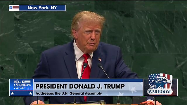 President Donald J. Trump’s Full Speech at the United Nations