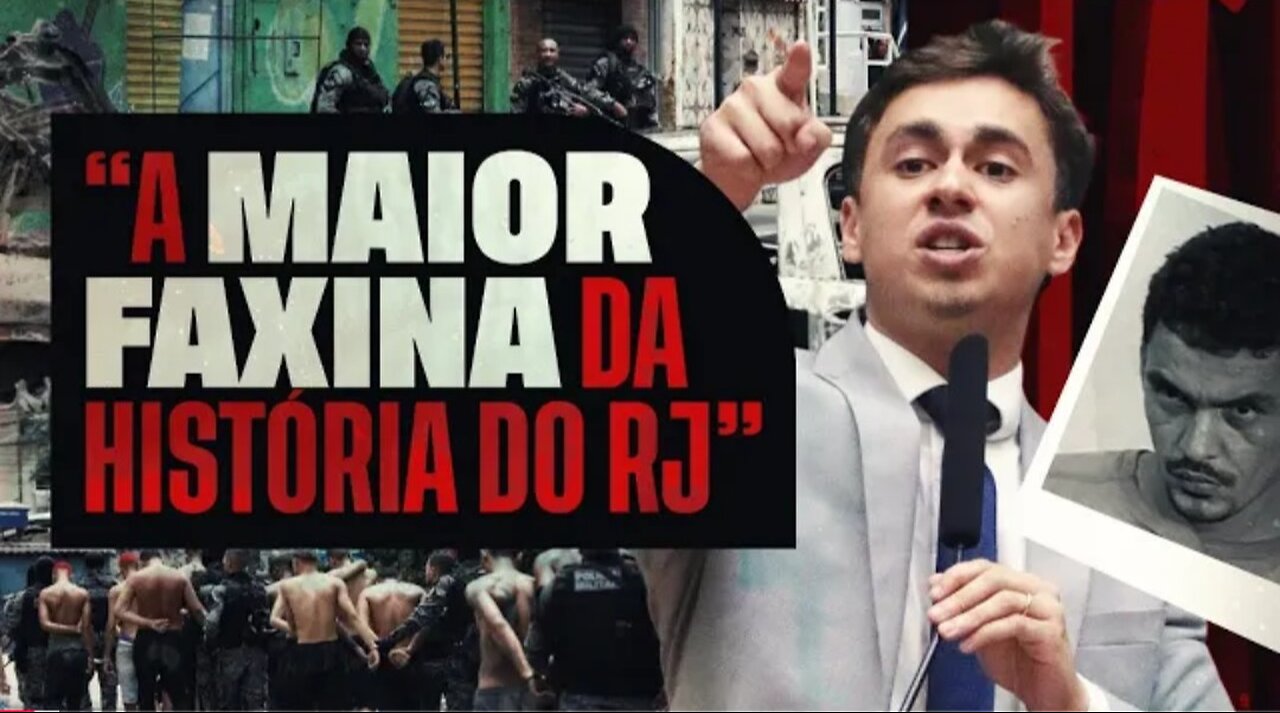 In Brazil, the biggest cleanup in Rio de Janeiros history.