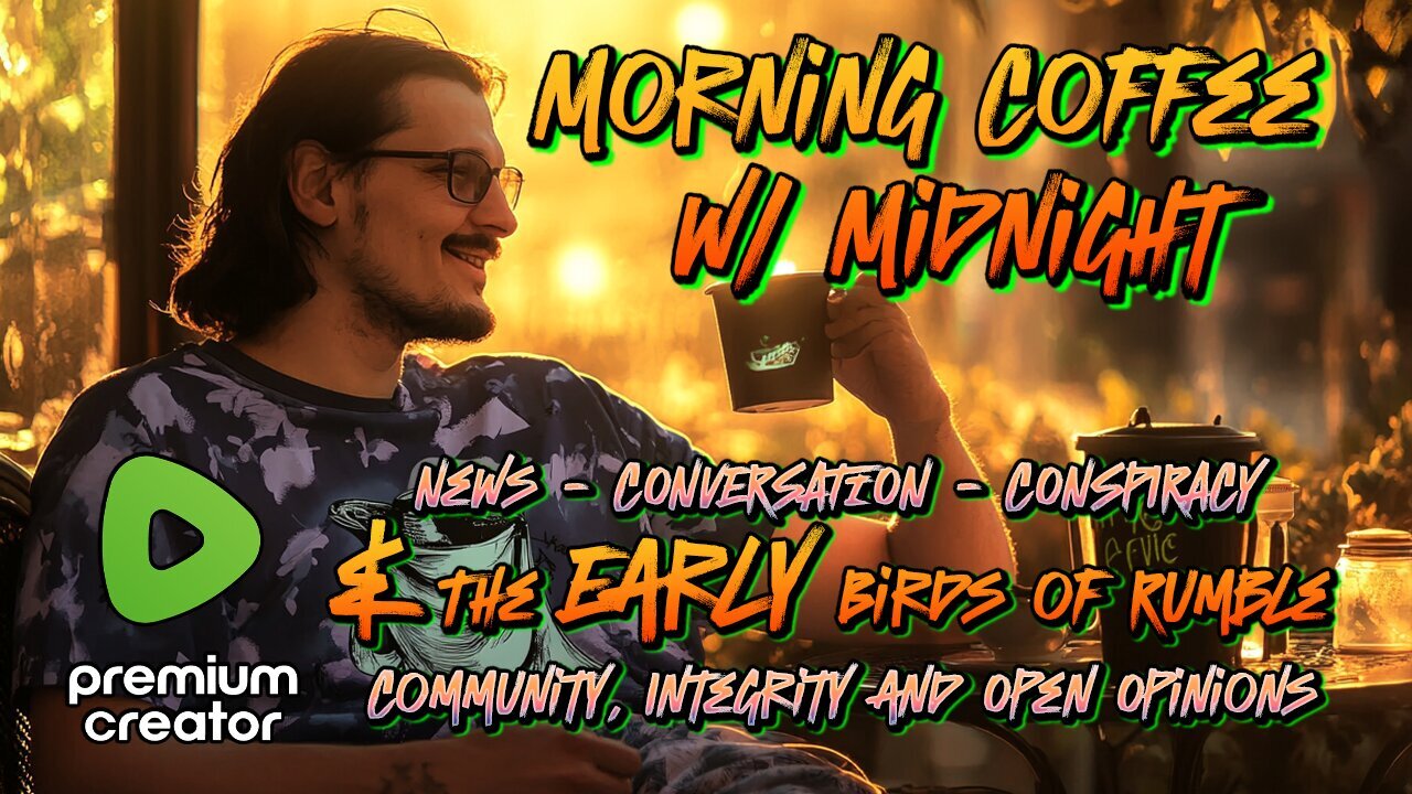 Morning Coffee w/ Midnight & The Early Birds of Rumble | Teachers send 3 million map w/ no Israel?