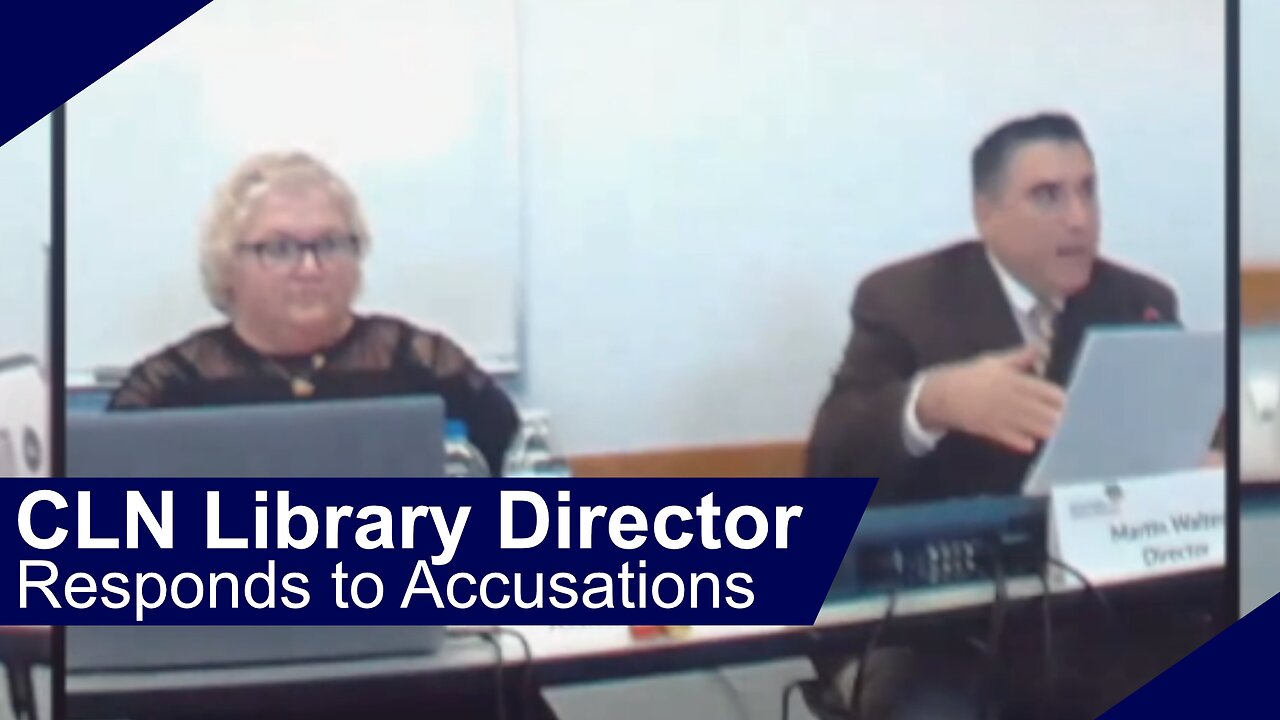Its a lie. CLN Library Director responds to accusations of theft and censorship.