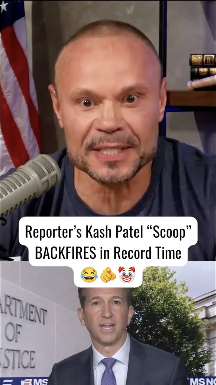 Reporter's Kash Patel "Scoop" BACKFIRES in Record Time thumbnail