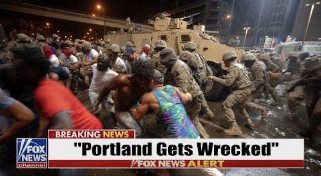 Illegals UNLEASH HELL on Portland... ICE Marines Answer With 100% BRUTALITY