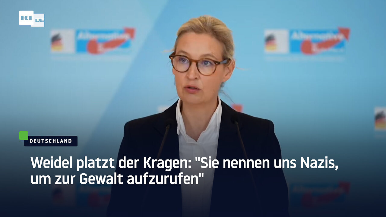 Weidel: Aufmärsche in Gießen waren Probe für Machtergreifung Linksextremer