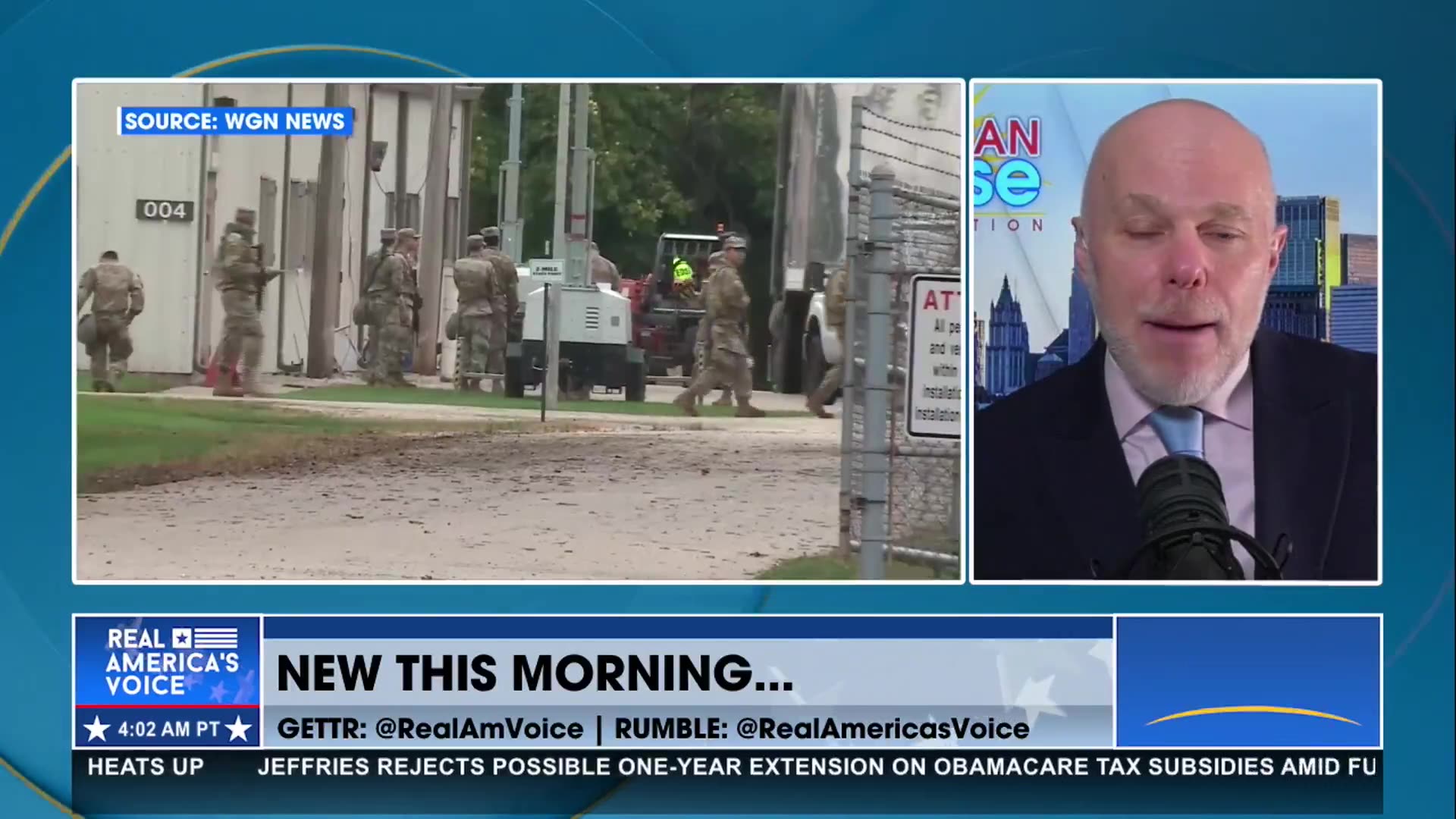 TEXAS NATIONAL GUARD ARRIVES IN ILLINOIS