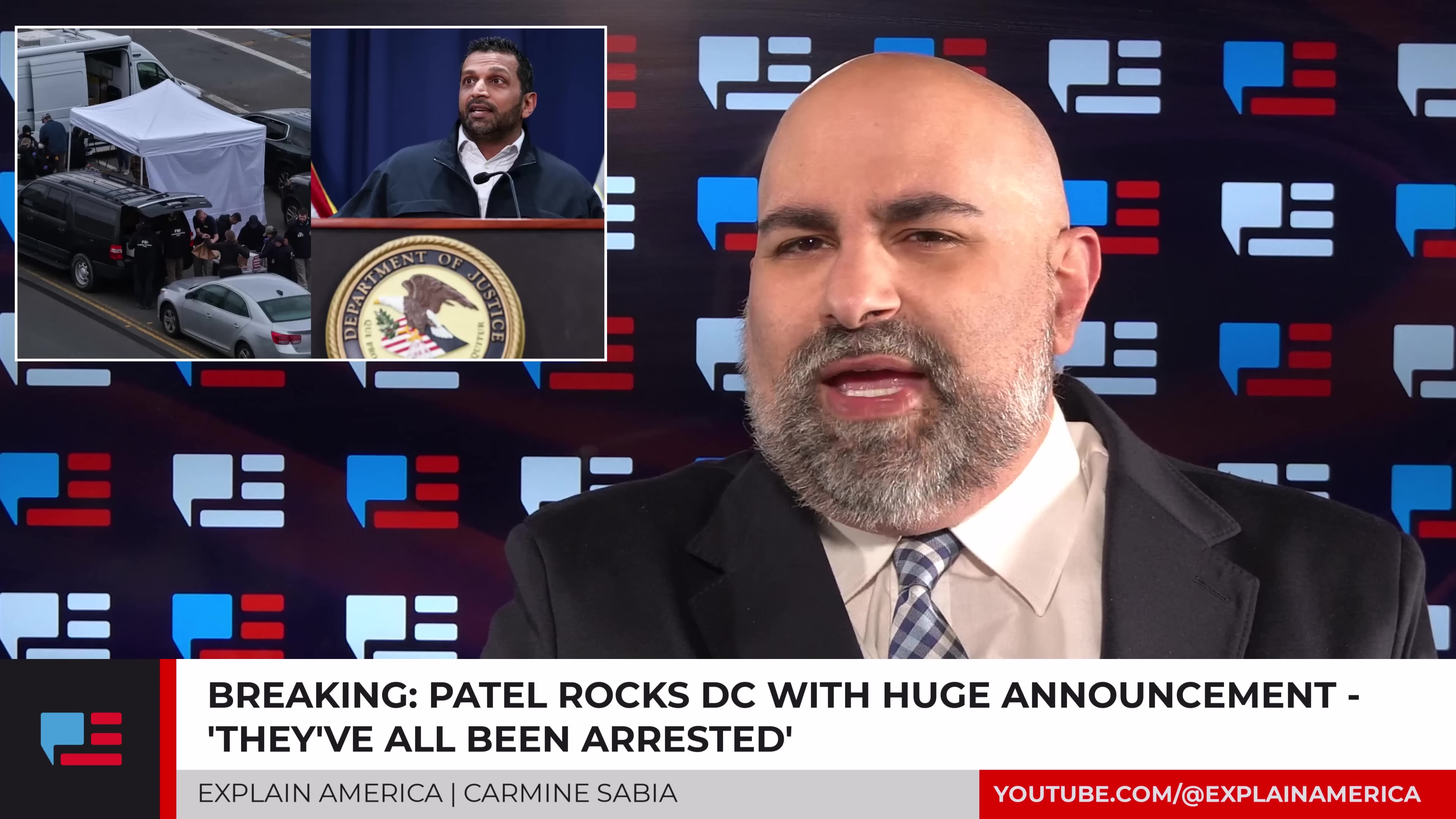 Patel Rocks DC With Huge Announcement - Theyve All Been Arrested