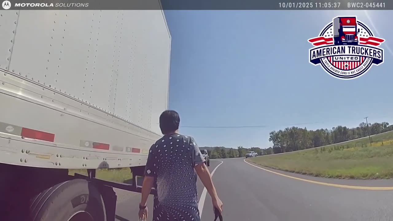 Another immigrant Truck Driver from California—courtesy of Governor Gavin Newsom—