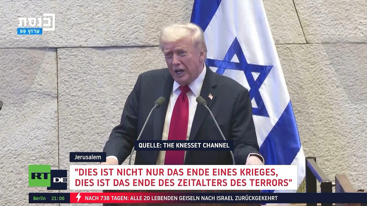 Nahost: Hamas lässt alle verbliebenen Geiseln frei – Trump verkündet Ende des Krieges