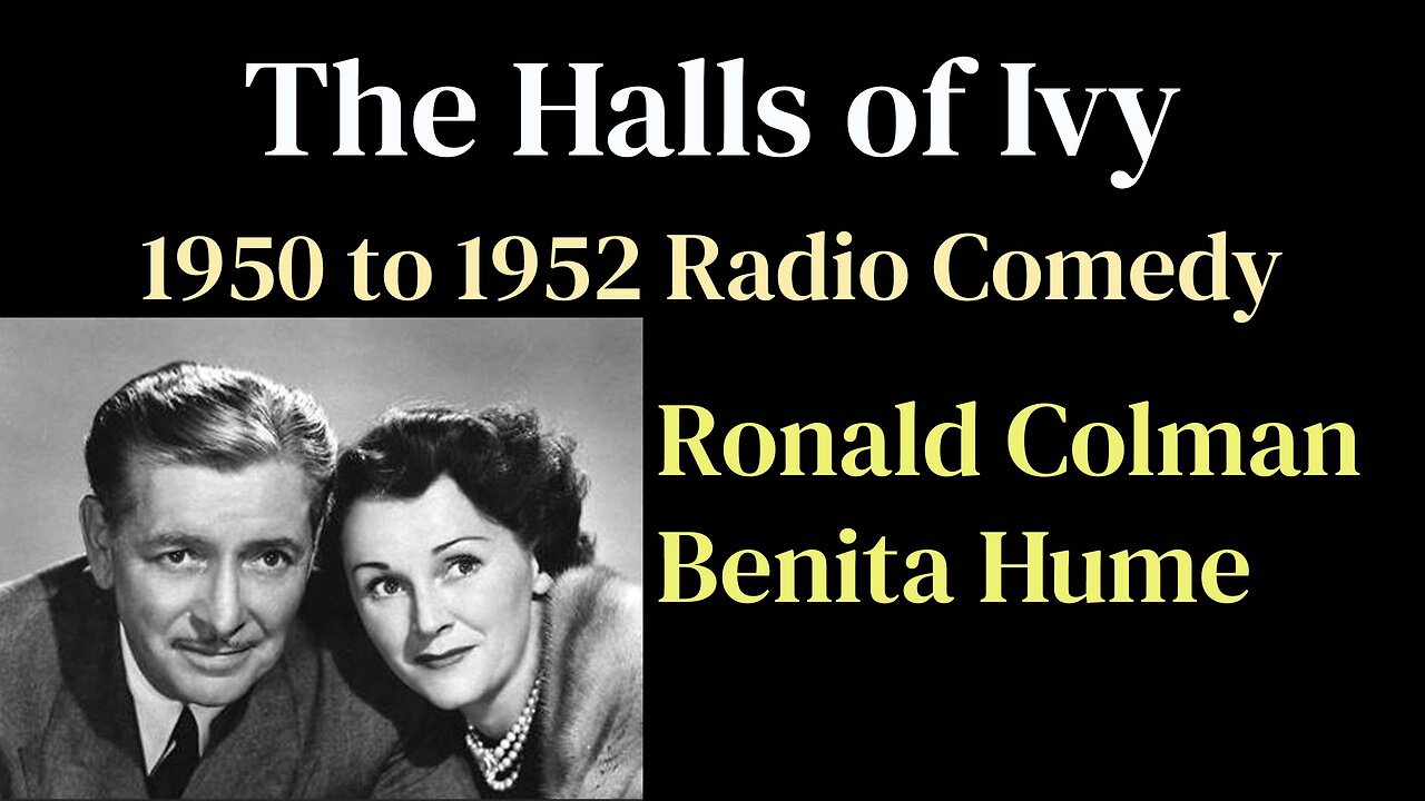 Halls of Ivy 1951 (ep78) The Ministers Son
