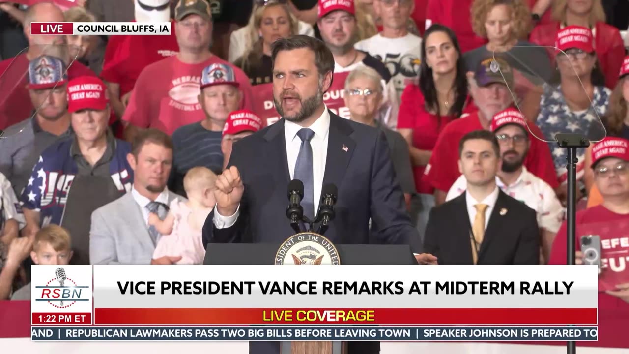 "Farmers Finally Have a Fighter in D.C." VP Vance on President Trump's Administration - 09/18/26 thumbnail
