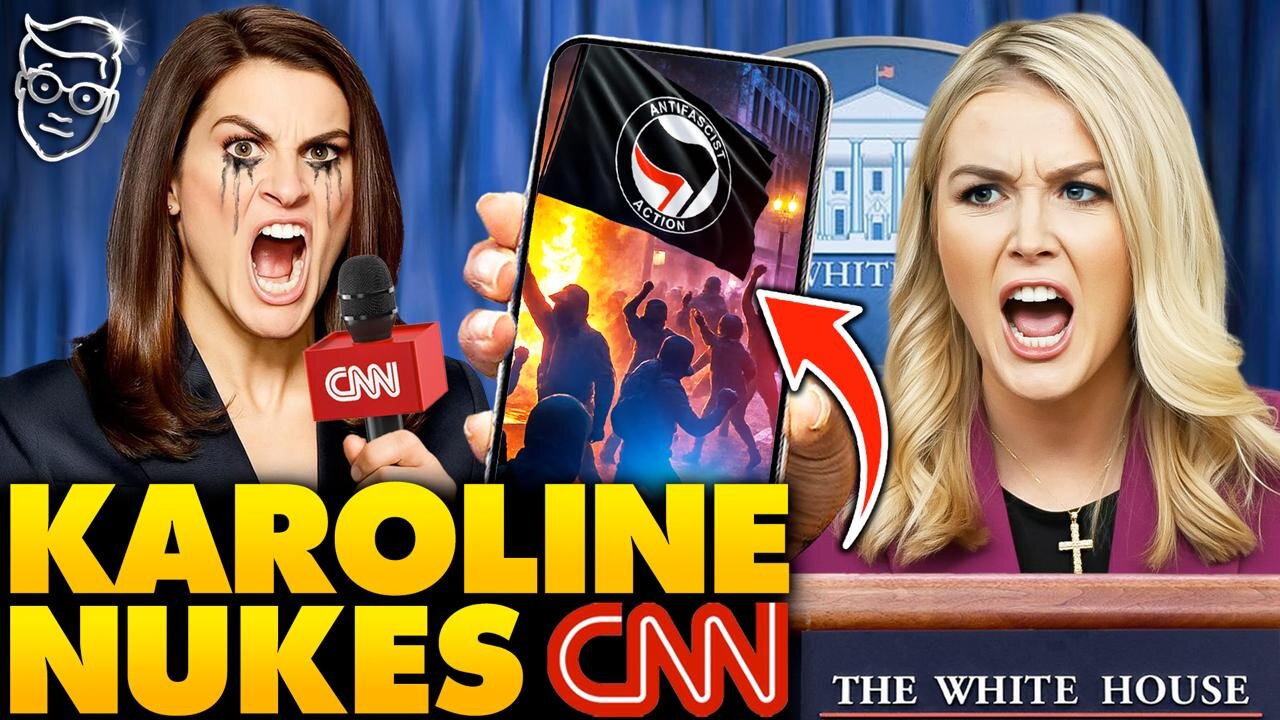 Karoline Leavitt SCORCHES CNN Reporter Live from White House Podium, Briefing Room GASPS: You Lie…