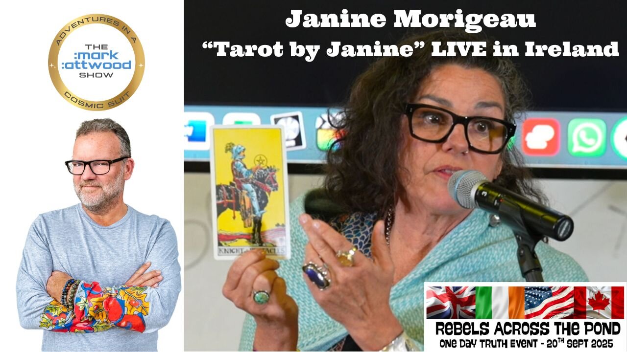 Tarot by Janine LIVE in Ireland at Rebels Across the Pond - 3rd Oct 2025