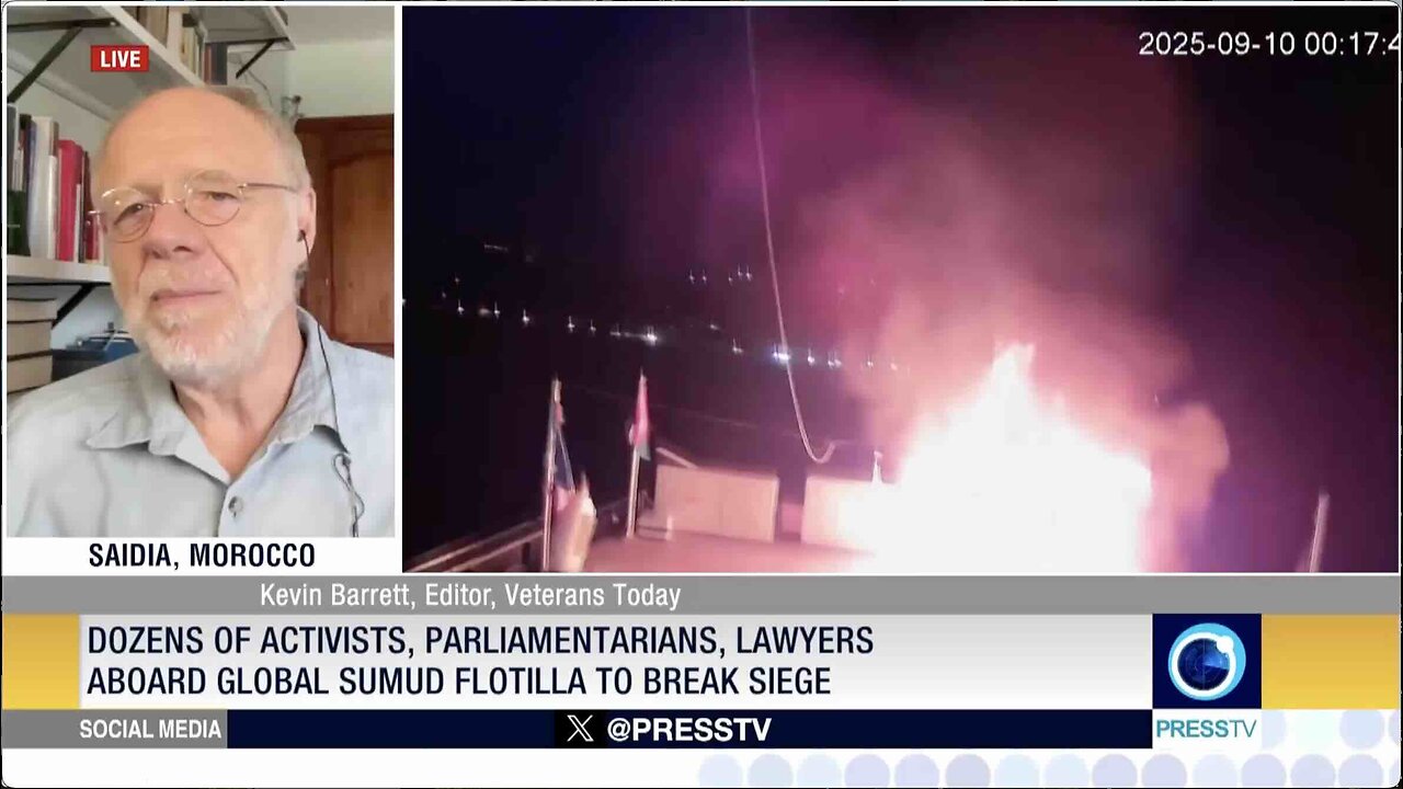 Spanish, Italian Navies Protect Gaza Flotilla