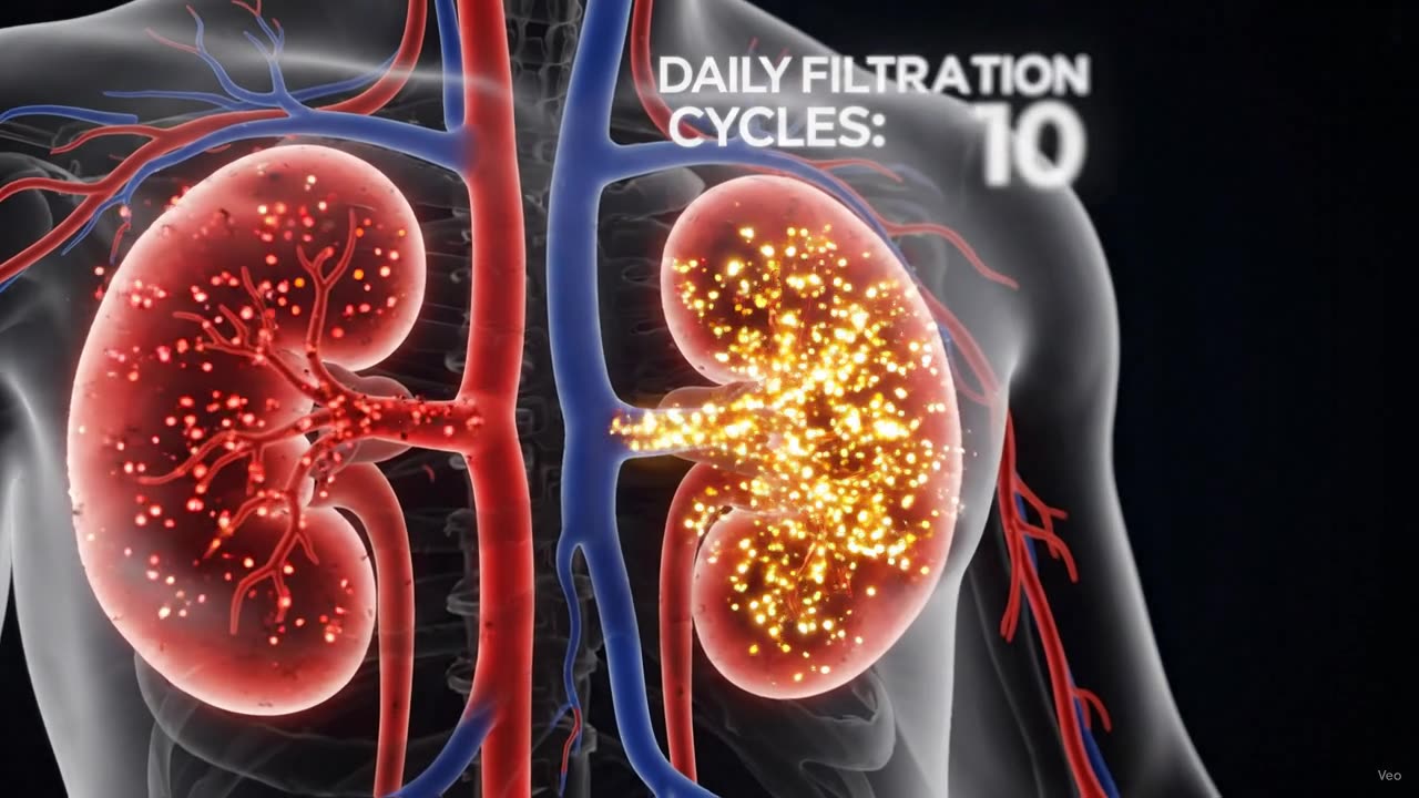 Your Kidneys Filter Your Entire Blood Supply 40 Times A Day