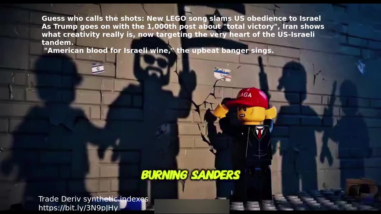 Guess who calls the shots: New LEGO song slams US obedience to Israel