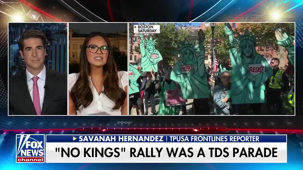 🚨Savanah Hernandez: Something “ODD” about the NO KINGS “Protesters”