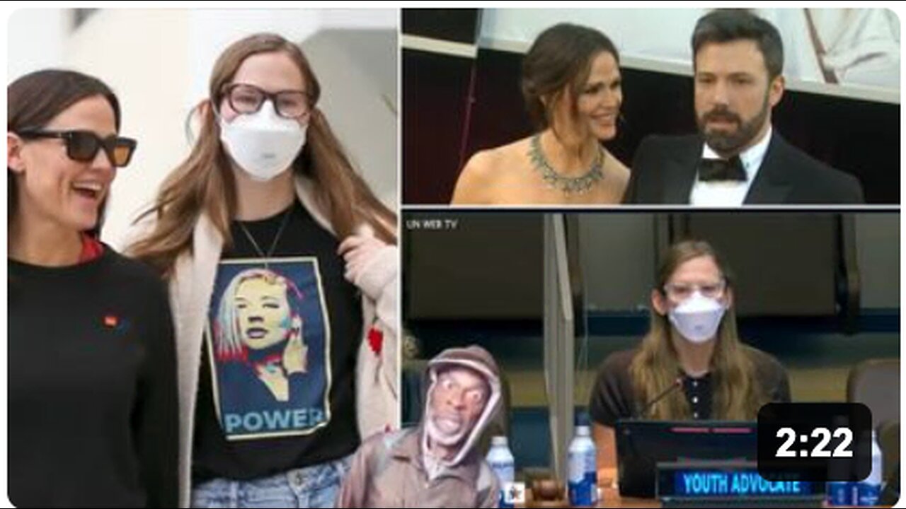 THE AFFLECKS NEUROTIC LUNATIC SPEAKS THRU MUZZLE AT THE U.N.!