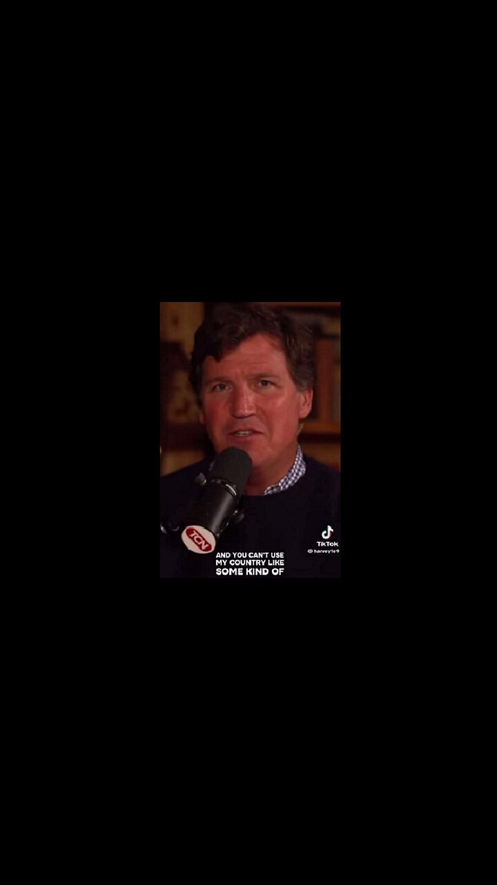 Tucker Carlson calls out Israel & Bibi Netanyahu
