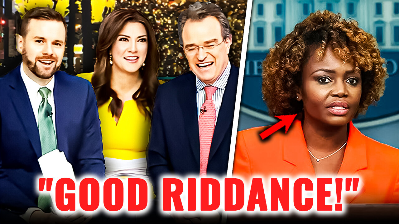 Fox Hosts ROAST Karine Jean-Pierres Goodbye Message on LIVE TV
