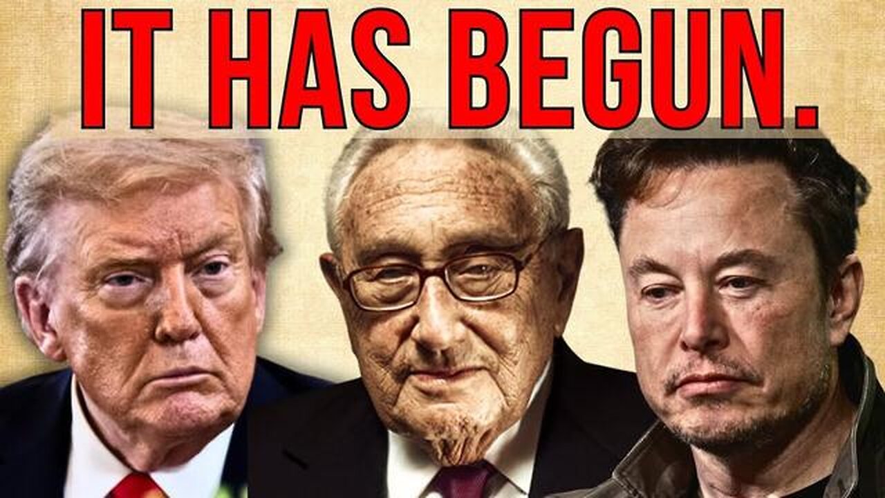 The Government Just Triggered “Project Genesis” - Kissinger’s Final Plan - Elon Musk Warns America