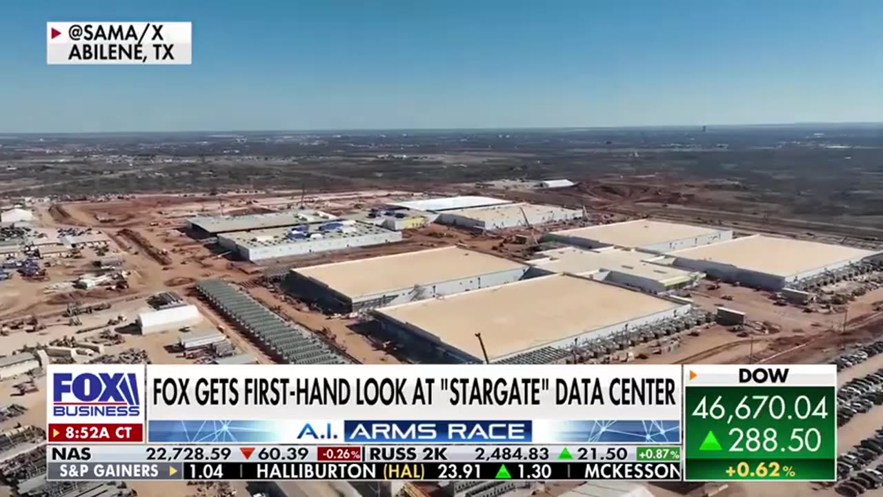 Fox Business - ITS HUGE: Fox gets sneak peek into Stargate data center