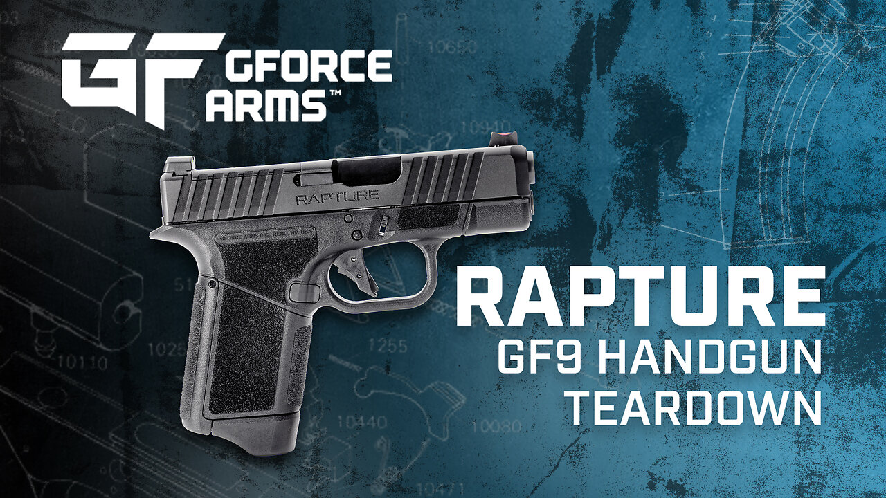 GForce GF9 Rapture-X Sub Compact 9MM Handgun