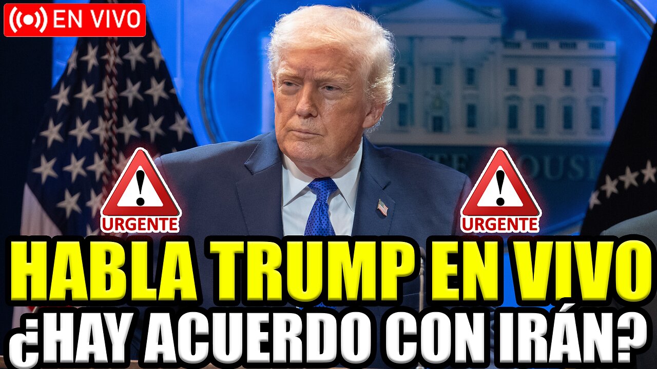 TRUMP EN VIVO CONFERENCIA CON ANUNCIOS