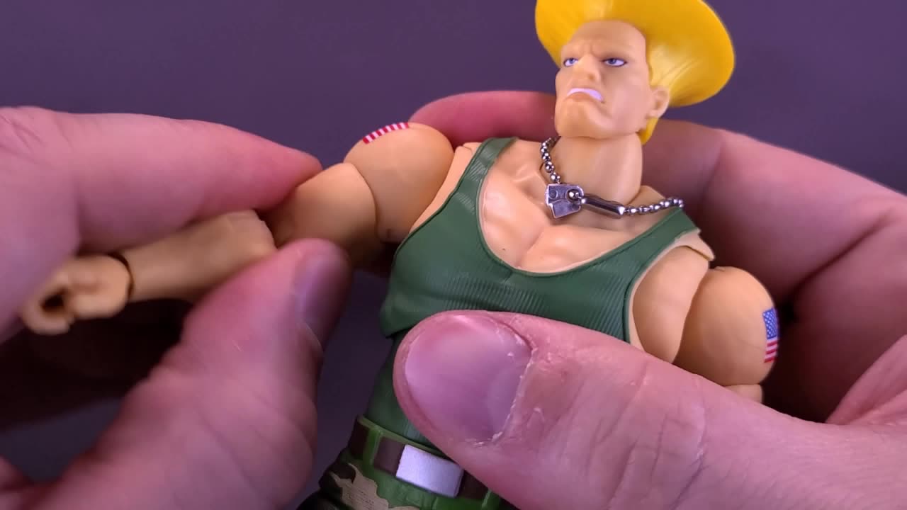 Jada Toys Street Fighter II 6 Guile Action Figure Review