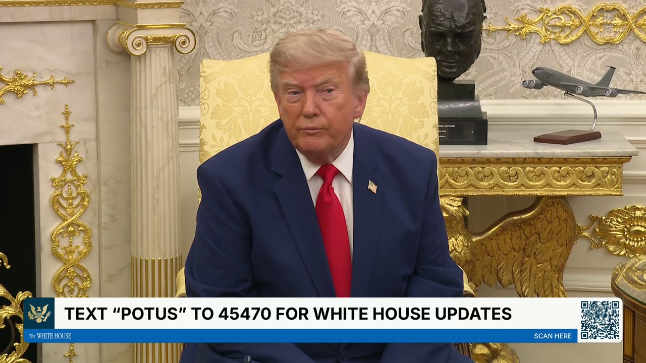 President Trump participates in a Bilateral Meeting with the President of the Republic of Lebanon