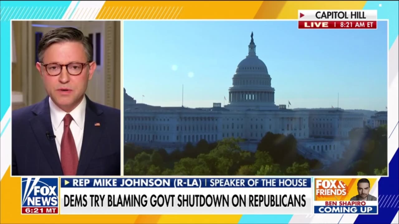 Speaker Johnson Ive HAD IT With The Communists
