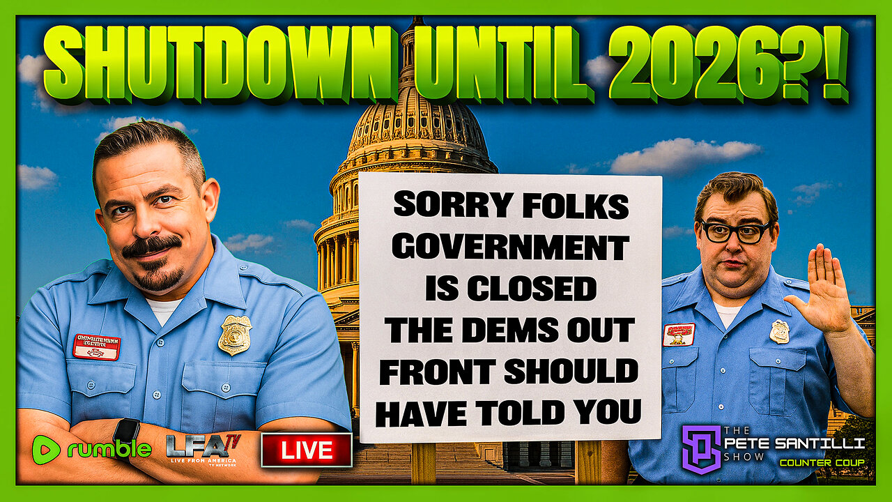 EXCLUSIVE: TO STOP TRUMP, DEMS SECRETLY PLANNING TO KEEP GOV’T SHUTDOWN UNTIL 2026 [EP4774]