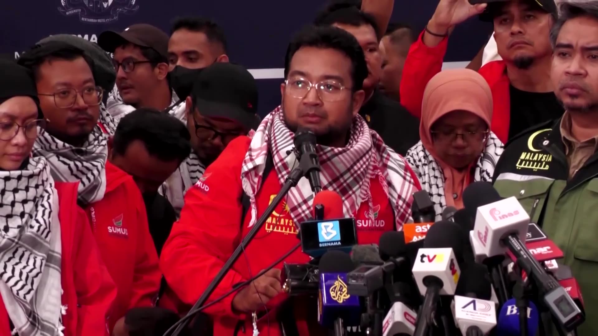 23 Malaysian activists on Gaza aid flotilla return to Kuala Lumpur