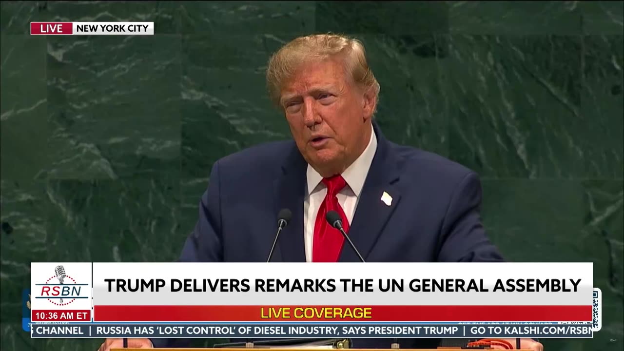 President Trump Welcomes the World Leaders to U.S. During Our 250th Anniversary - 09/22/26 thumbnail